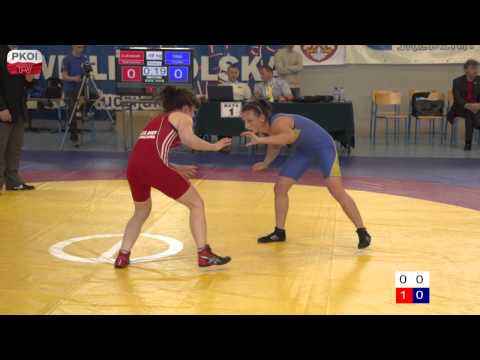 Mistrzostwa Polski Kobiet: Anna Łukasiak-Angelika Głąb (Kategoria 48kg)