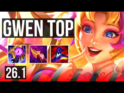 GWEN vs MORDEKAISER (TOP) | Good KDA: 8/1/0 | EUW Master | 26.1