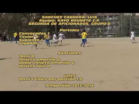 Rayo Brunete C.F  C.D. Goya vuelta