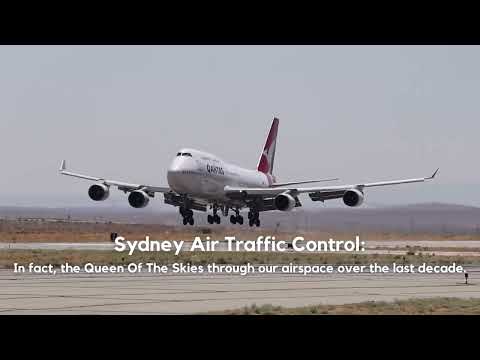 QF7474 - The Last Qantas Boeing 747 Flight - 17th July 2020 - ATC Conversation