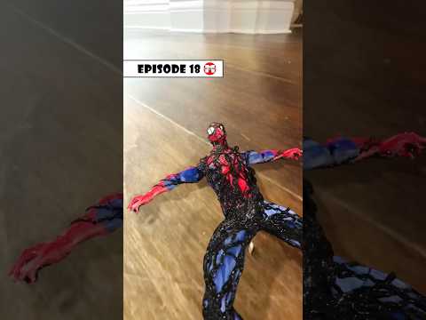 Spider-Man Action Figure Animation - Symbiote! #spiderman #shorts