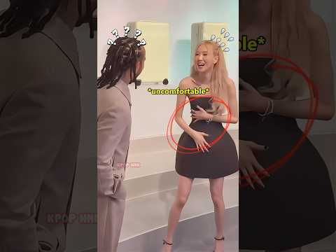 Stylists should give Rosé comfortable dresses!!☹️😥 #blackpink #kpop #jennie #rose #jisoo #lisa