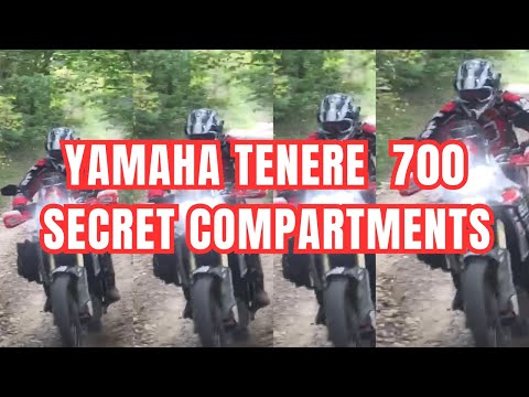 Yamaha Tenere 700, Secret Info For Adventure Bike Riders, Storage Compartments Plus, Security 4 U