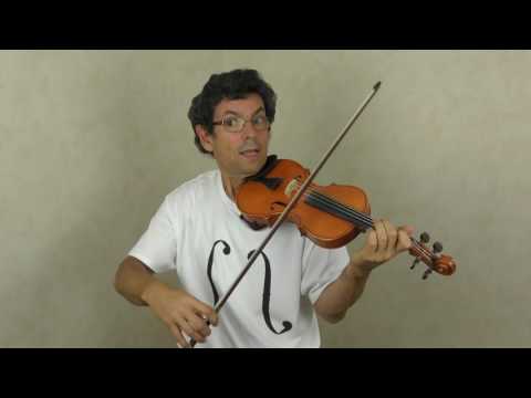 Volume 2 cours 052 / 210 - détaché arrêté lié (1) - Apprendre le Violon avec olivier Lesseur