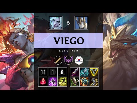 Viego Mid vs Galio - KR Master Patch 25.06