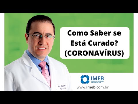 Com saber se estou curado do Coronavírus?