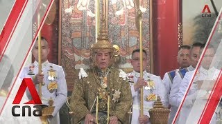Thai King Maha Vajiralongkorn crowned in ancient coronation ceremony