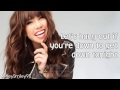 Carly Rae Jepsen Owl City Good Time With Lyrics