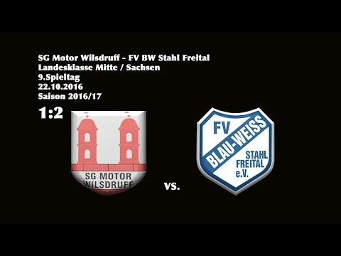 Landesklasse Mitte - (2016/17)/ 9.Spieltag / SG Motor Wilsdruff - FV BW Stahl Freital  1:2