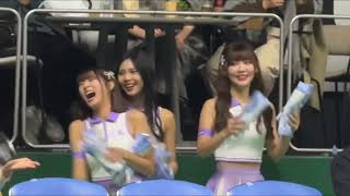 闘牛ごっこしてる#musegirls  #霖霖 #瑟七 #Joy #小映　#攻城獅 #慕獅女孩 #台湾チア