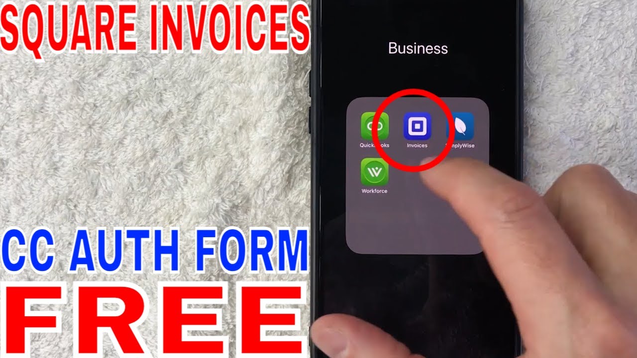 ✅  How To Create Free Credit Card Authorization Form On Square Invoices 🔴