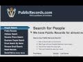 Public Records Search - Intro to PublicRecords.com