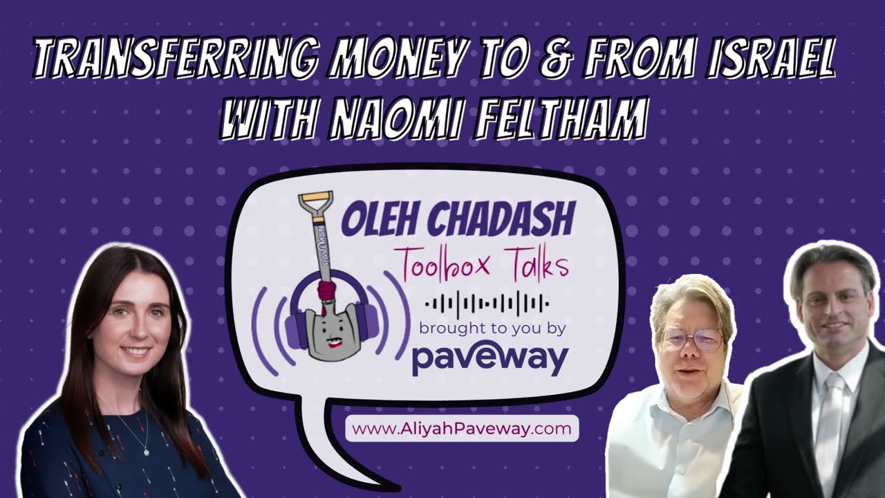 Transferring Money to and from Israel