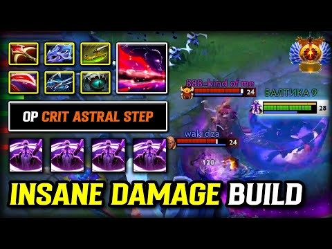 Insane Damage Build Mid Void Spirit | Desolator + Daedalus Build | OP Critical Astral Step Dota 2