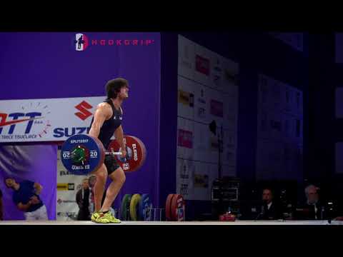 Redon Manushi (94) - 167kg & 172kg Snatches @ 2017 European Championships
