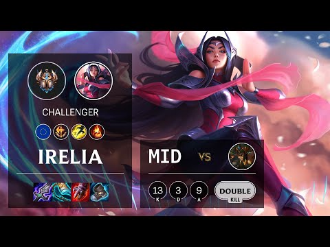 Irelia Mid vs Cassiopeia - EUW Challenger Patch 11.3