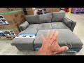 Coddle Luke Fabric Queen Sleeper Sofa $999 at Costco