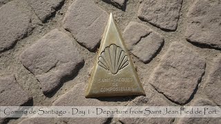 preview picture of video 'Camino de Santiago Day 01 - Saint Jean Pied de Port, France to Roncesvalles, Spain'
