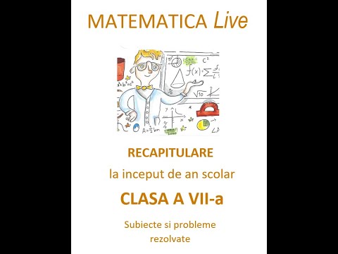 Recapitulare initiala - Cl 7 - Lectia 2 - Rapoarte si proportii, aflarea unei necunoscute