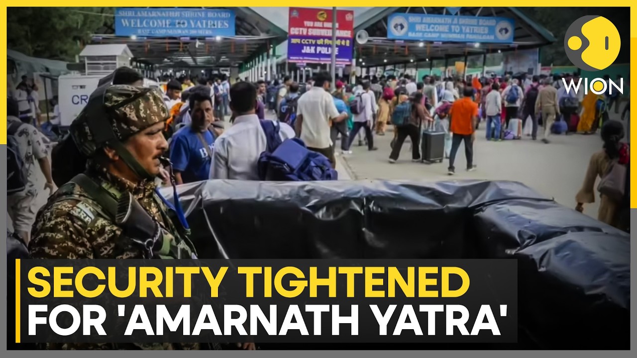 J&K Starts Amarnath Yatra Preparations; Top Officials Assess Routes, Security | WION News