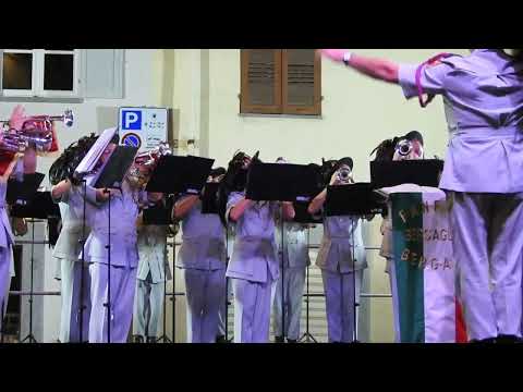 𝙎𝙞𝙗𝙤𝙣𝙚𝙮 - Fanfara "A. Scattini" di Bergamo - Raduno Naz. Bersaglieri CUNEO 2022