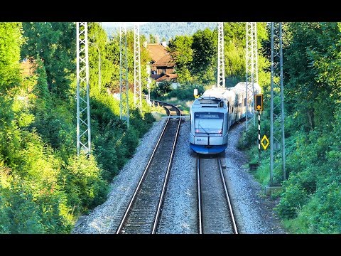 Außergewöhnlicher BÜ mitten in Holzkirchen Oberbayern