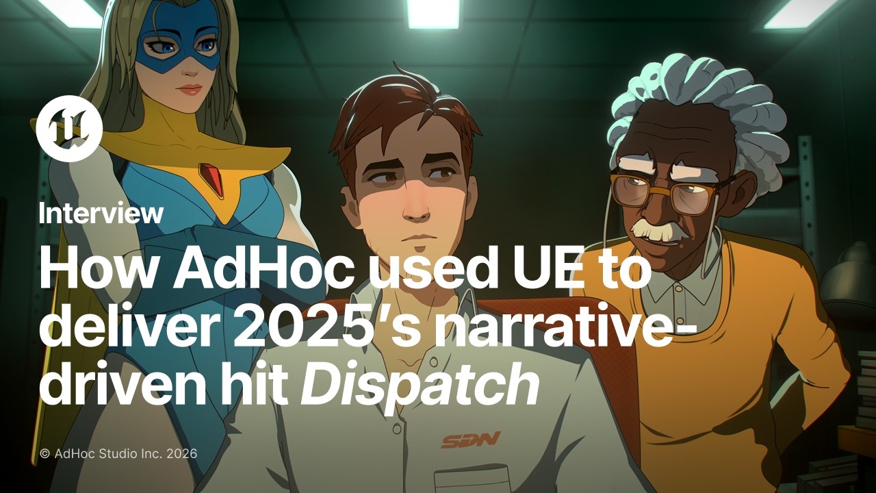 Dispatch | Game Profile | Unreal Engine - YouTube