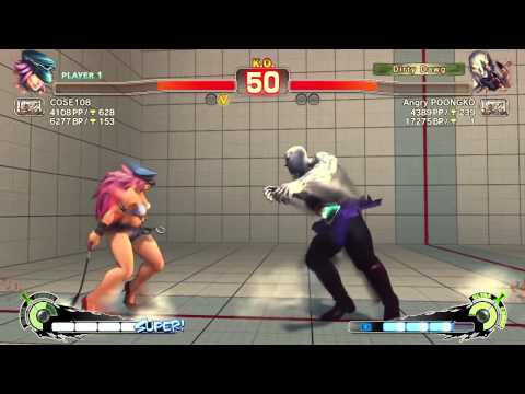 USF4: Lotto6 (-6) Poison's first replay! VS Poongko (Seth)