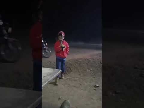 Joãozinho narrando prova da vaca da moto