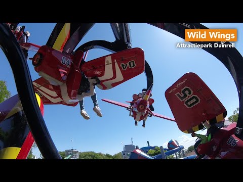 Wild Wings On-ride | Attractiepark Duinrell | Theme Park Videos