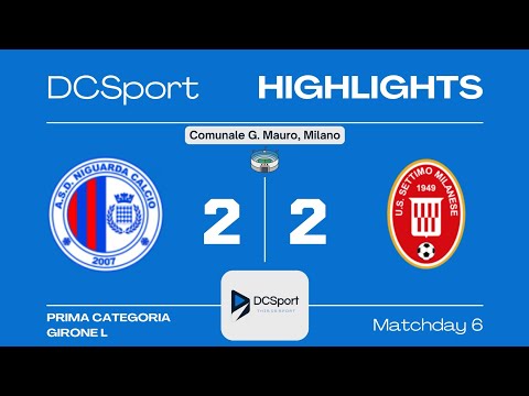 NIGUARDA CALCIO-SETTIMO MILANESE 2-2 | 6 Giornata | 1 Categoria | Girone L | Milano 