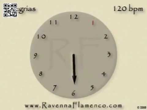 Flamenco Metronome Alegrias 120 BPM