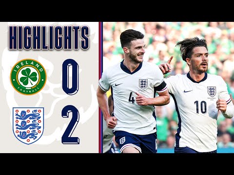 Republic Of Ireland 0-2 England | Rice and Grealish On Target In Dublin | Nations League Highlights