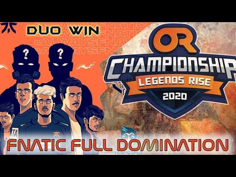 TEAM FNATIC FULL DOMINATION || DOUBLE WIN ||OR AND UME ALSO ON FIRE || OR LEAGUE HIGHLIGHTS