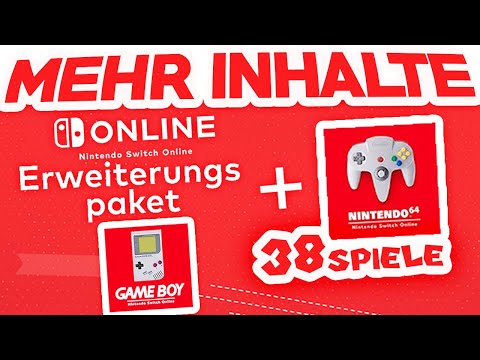 38 N64 Spiele im Nintendo Switch Online Erweiterungspaket & GAME BOY bestätigt?