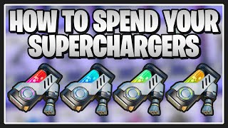 How to Spend Your Superchargers in Fortnite Save the World!