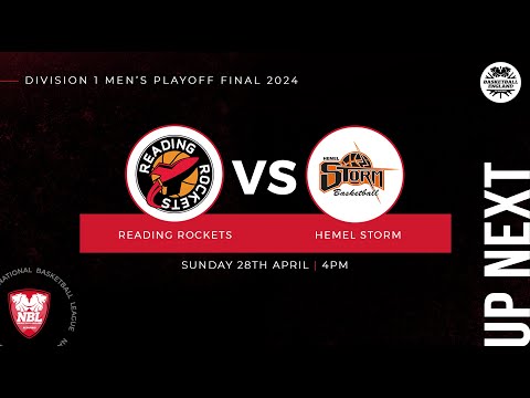 Division One Men's Playoff Final: Reading Rockets v Hemel Storm - 28.04.24
