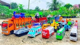 Download lagu 🚜WADIDAW‼️ Mobil Truk Tronton Panjang Bongkar Mainan Mobil Mobilan Truk Molen Mobil Balap Forklift mp3