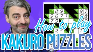 How to play Kakuro puzzles: walkthrough of a beginner's 8×8 puzzle