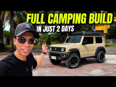 I Turned My New Jimny Into a Camping Rig