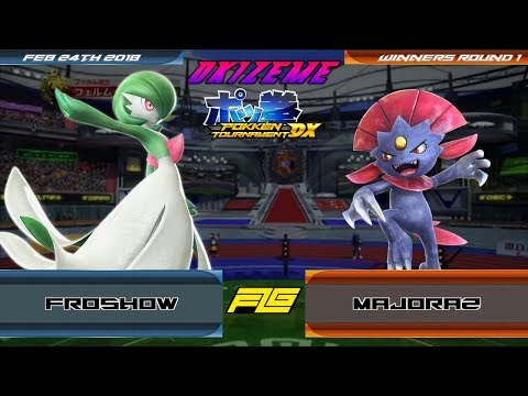 Okizeme 1.1 - Pokken DX - Winners R1 : FroShow (Gardevoir) vs MajoraZ (Weavile)