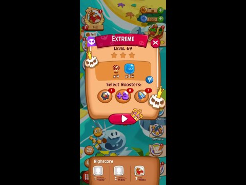 Angry Birds Blast Level 69