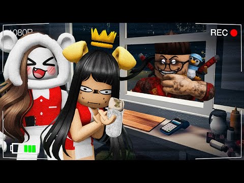 I brought Roby and LorenzIST to Scary Shawarma Kiosk on Roblox!