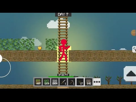 Stickman VS Multicraft noob vs pro survival - empezando a construir una nueva aventura síganme 👍