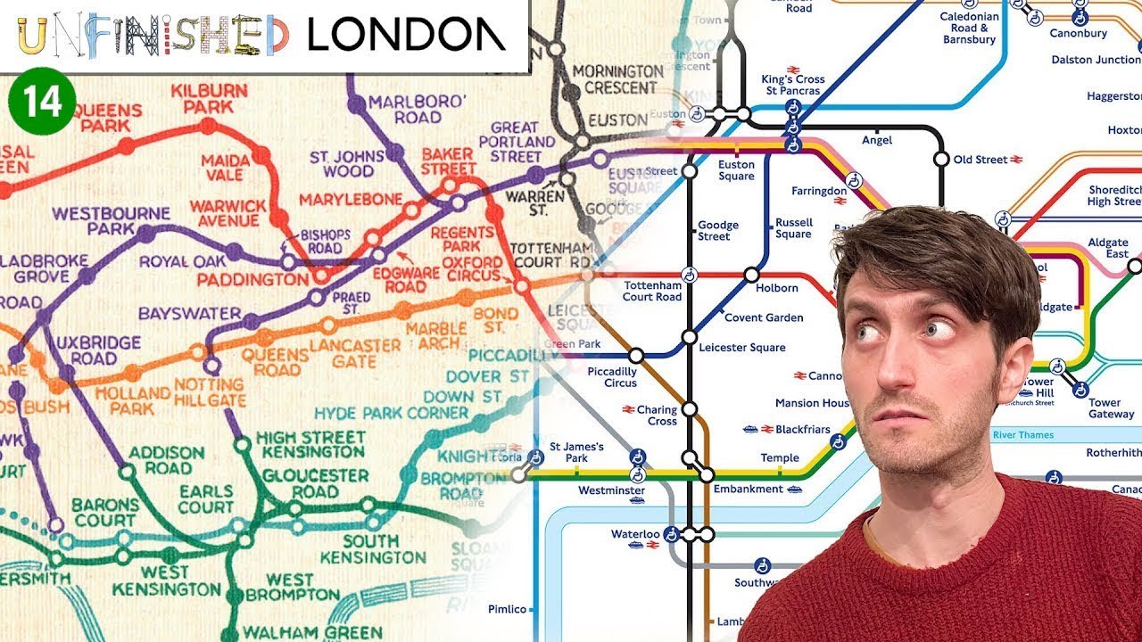 The Tube Map nearly looked very different