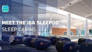 Meet the iGA Sleepod Sleep Cabins!