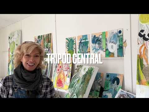 Something new for the Studio, portable Art Kit and thoughts on plein air painting.