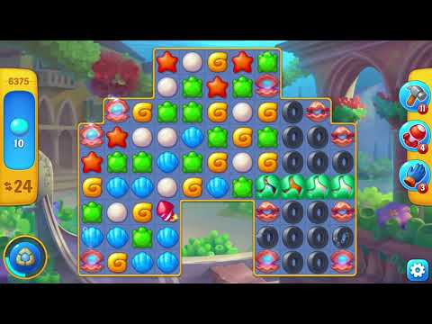 [FISHDOM Walkthrough] Level 6375 (Qua màn - Fishdom)