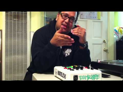 Dj Mr.Vibe Reviewing his one of a kind M4 Custom MIDI Controller
