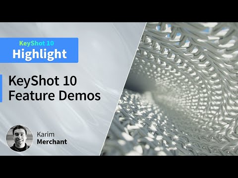 What's New In KeyShot 10 Webinar Highlight - Feature Demos